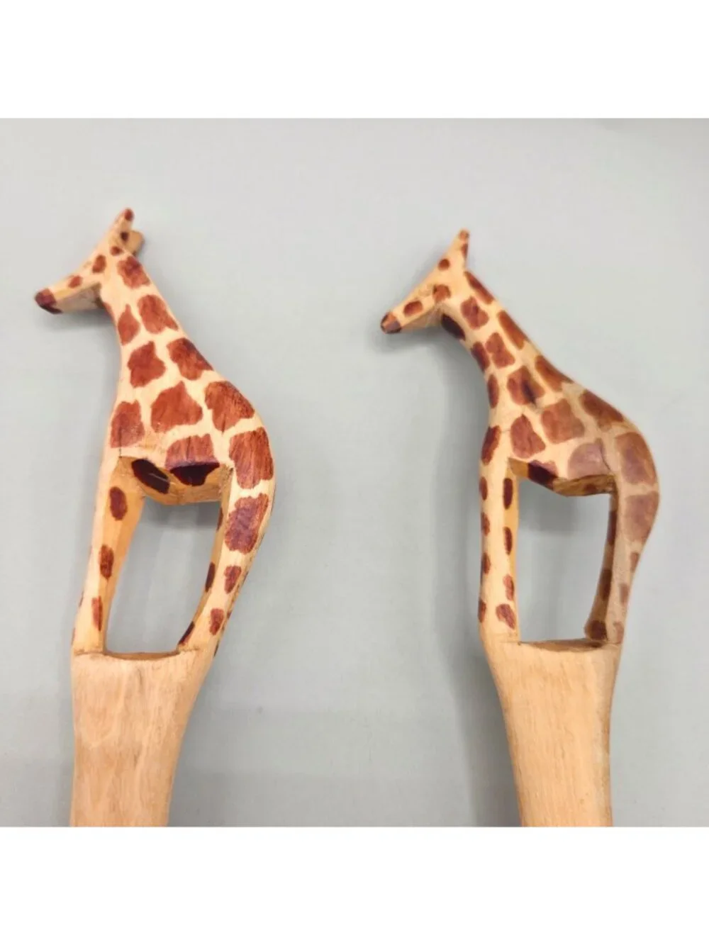 Handcrafted giraffe shaped